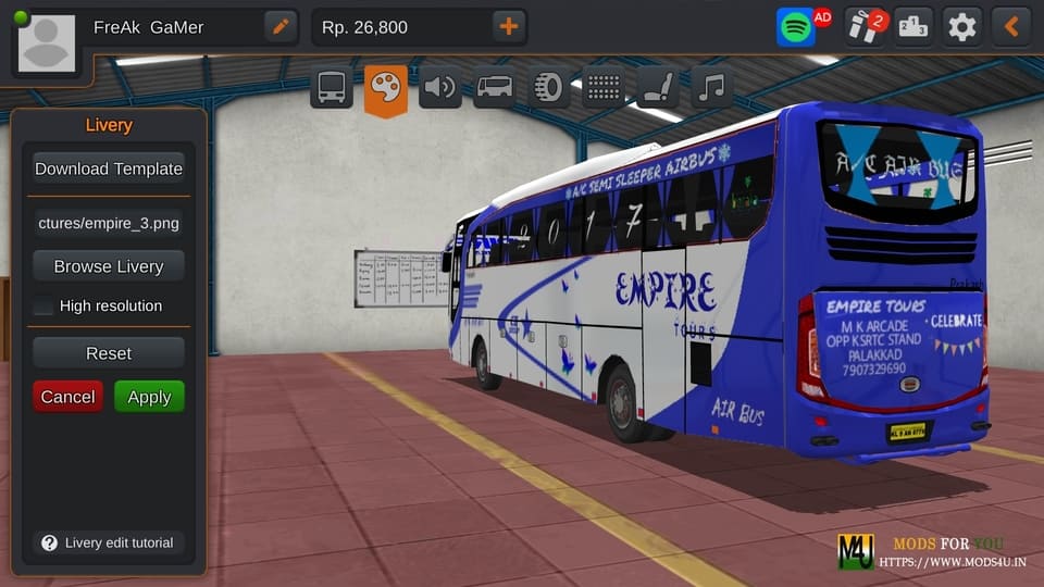 BUS ID Mods